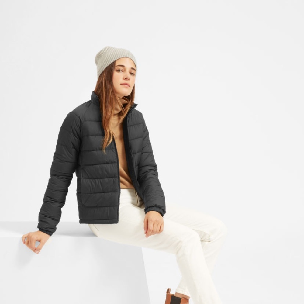 Everlane The Lightweight Puffer Jacket, Black, S